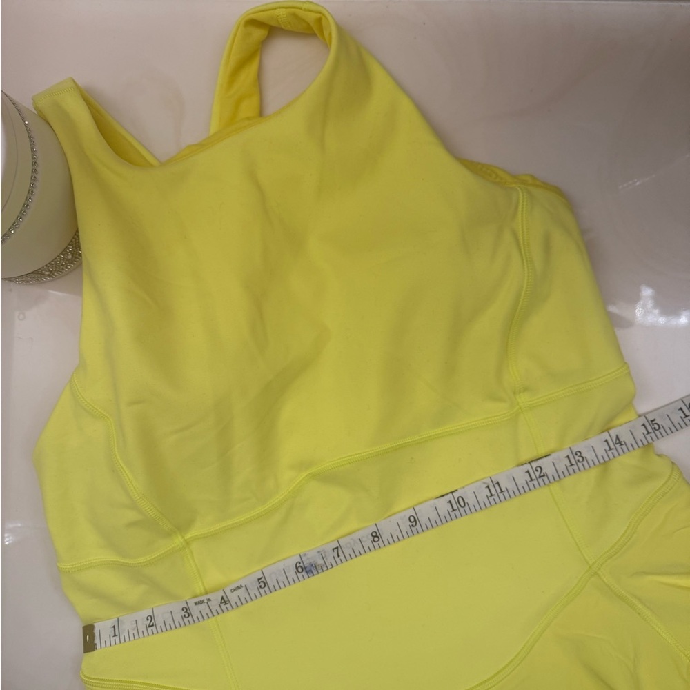 Lululemon Athletica Bright Yellow Mini Dress - Picture 9 of 9